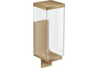Dozownik mydła w płynie, AXOR Universal Rectangular - Brąz Szczotkowany