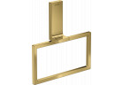 Wieszak na ręcznik typu Ring, AXOR Universal Rectangular - Złoty Optyczny Polerowany