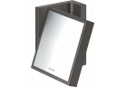 Lustro kosmetyczne, AXOR Universal Rectangular - Czarny Chrom Szczotkowany