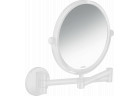 Lustro kosmetyczne, AXOR Universal Circular - Biały Matowy