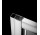 Profil Radaway U poszerzający Twist +20 mm - chrom
