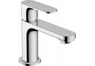 Jednouchwytowa bateria umywalkowa 80 z kompletem odpływowym z cięgłem, Hansgrohe Rebris S - Chrom 