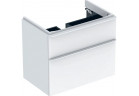 Szafka pod umywalkę Geberit Smyle Square 73,4 cm, z dwoma szufladami