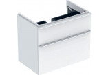 Szafka pod umywalkę Geberit Smyle Square, z dwoma szufladami