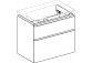 Szafka pod umywalkę Geberit Smyle Square, z dwoma szufladami