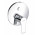 Podtynkowa bateria wannowo-natryskowa, do 88011, przełącznik PUSH&SWITCH, KLUDI ZENTA SL - Chrom