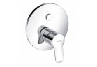 Podtynkowa bateria wannowo-natryskowa, do 88011, przełącznik PUSH&SWITCH, KLUDI PURE & EASY - Chrom