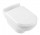 Miska wisząca Villeroy&Boch Hommage, lejowa, 37x60 cm, z powłoką CeramicPlus - biała