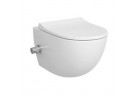 Miska wisząca WC Vitra Sento z funkcją bidetu 54cm + deska - biała