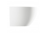 Bidet wiszący, 54x36,5 cm, Omnires Ottawa - Biały mat