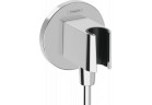 Przyłącze węża z uchwytem, Hansgrohe FixFit S - Chrom