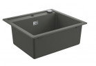 Zlewozmywak podblatowy Grohe K700 60-C 56/51 1.0, kompozytowy, 560x510 mm, szary granit