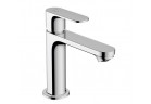 Jednouchwytowa bateria umywalkowa Hansgrohe Rebris S 110 CoolStart z kompletem odpływowym z cięgłem - chrom
