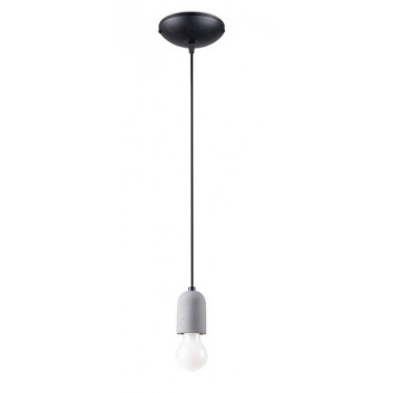 Lampa wisząca Sollux KUKKIA,  GU10/ES111 4x40W, 4x12W LED, czarna