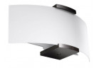 Kinkiet Sollux Ligthing EMILIO , E14  2x40W 2x12W, wenge/biały