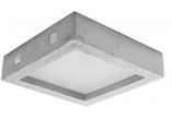Plafon Sollux Ligthing RIZA, LED, 18W 3000K , beton
