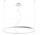 Żyrandol Sollux Lighting RIO, okrągły średnica 110cm, LED 50W 3000K, biały