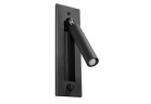 Kinkiet Sollux Ligthing ENIF, G9,  1x12W LED, czarny
