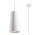 Lampa wisząca Sollux Lighting GULCAN ceramiczna,E27 1x60W, 1x15W LED,  biała