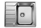 Zlewozmywak Blanco LEMIS 45 S-IF MINI  605x500mm, z  korkiem automatycznym, stalowy