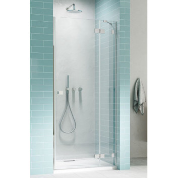 Drzwi prysznicowe do wnęki Radaway Essenza Pro DWJ 110, prawe, 1100x2000mm, profil chrom