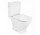 Miska WC Roca GAP Square do kompaktu Rimless, Supraglaze, biała 