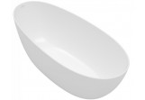 Wanna wolnostojąca  owalna Villeroy & Boch Antao, 170x75cm, Quaryl, stone white