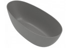 Wanna wolnostojąca  owalna Villeroy & Boch Antao, 170x75cm, Quaryl, szary mat