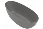 Wanna wolnostojąca  owalna Villeroy & Boch Antao SilentFlow, 170x75cm, Quaryl, szary mat