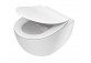 Ceramiczny korek umywalkowy/bidetowy Deante, click-clack, biały/chrom