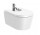 Bidet wiszący Roca Inspira Round 37x56 cm, z powłoką Superglaze - biały