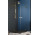 Część prawa kabiny Radaway Essenza Pro Black PDD, 900x2000mm, szkło przejrzyste, profil złoty szczotkowany