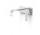 Element naścienny do podtynkowego korpusu baterii umywalkowe TRES Slim Exclusive, wylewka 180mm, chrom