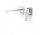Element naścienny do podtynkowego korpusu baterii umywalkowe TRES Slim Exclusive, wylewka 240mm,  chrom