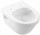 Miska WC lejowa Compact bez kołnierza wewnętrznego, podwiaszana, Villeroy & Boch Architectura, Weiss Alpin CeramicPlus