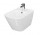 Bidet zawieszany prostokątny z ukrytym montażem Cersanit City, biały
