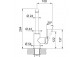 Bateria kuchenna Franke Eos Neo  , wysokość 387mm, obrotowa i wyciągana wylewka,  stal szlachetna