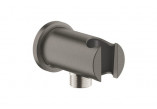 Kolanko prysznicowe z uchwytem Grohe Rainshower, brushed hard graphite