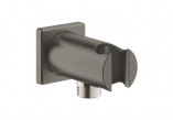 Kolanko prysznicowe z uchwytem Grohe Rainshower, brushed hard graphite