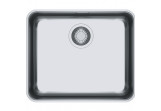 Zlewozmywak Franke Aton ANX 110-48, podblatowy, jednokomorowy, 48x40cm, stal szlachetna szczotkowana