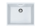 Zlewozmywak Franke Tectonite Sirius SID 110-50, 525 x 440x mm do podbudowy - biały polarny