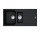 Zlewozmywak wbudowywany, Franke Urban UBG 651-100  ,onyx