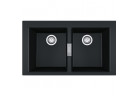 Zlewozmywak Franke Sirius 2.0 S2D 620-35-35  , dwukomorowy, onyx