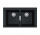Zlewozmywak Franke Sirius 2.0 S2D 620-35-35  , dwukomorowy, onyx