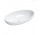 Umywalka nablatowa Omnires Crete Marble+ 51 x 31 cm, biały połysk, bez przelewu