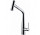 Bateria kuchena Franke Icon pull-out spray, wysokość 355mm, chrom