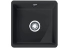 Zlewozmywak ceramiczny Franke KUBUS KBK 110-40 , onyx