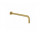 Ramię ścienne do deszczownicy DN 15 Kludi A-QA 400 mm, brushed gold