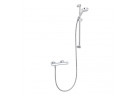 Zestaw prysznicowy Kludi Logo Shower Duo, bateria natryskowa termostatyczna, chrom