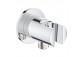 Kolanko prysznicowe z uchwytem Grohe Rainshower, brushed hard graphite